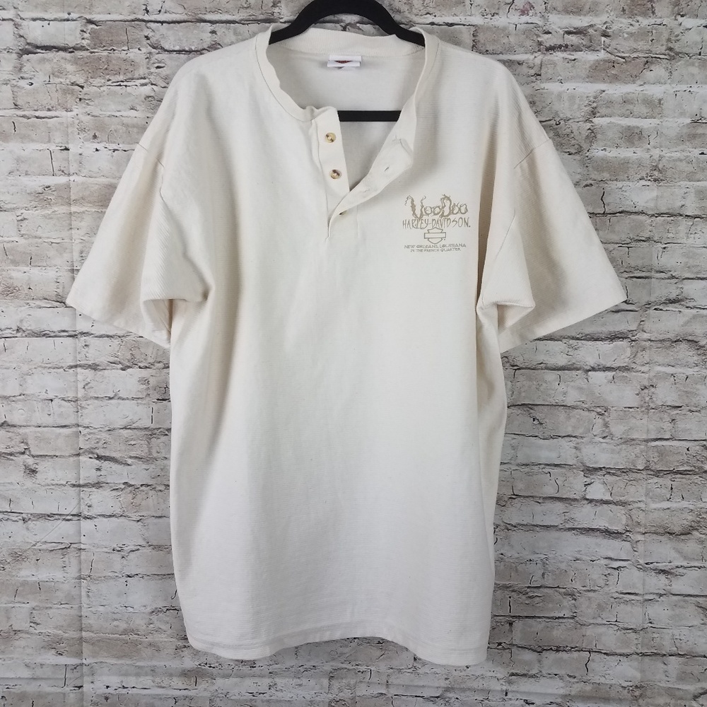 Harley Davidson mens shirt size xl white